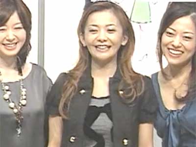 Kahara Tomomi at TV show