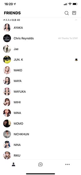 Appli Bubble for JYPnation