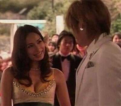 Sada Mayumi at drama Hanayori Dango