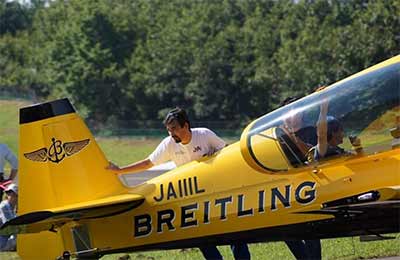 Ikee Toshihito with Breitling