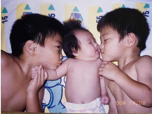 Abe sister & brother