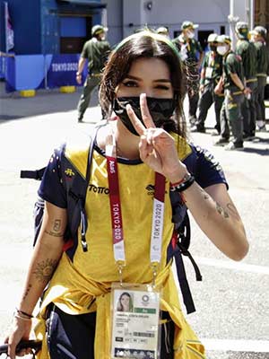 Valentina Acosta Giraldo at TOkyo2020 olympics