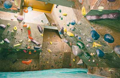 Noguchi Akiyo's climbing wall