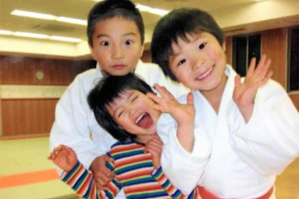 Abe sister & brother