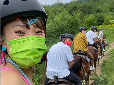 乗馬体験 有吉の夏休み2021