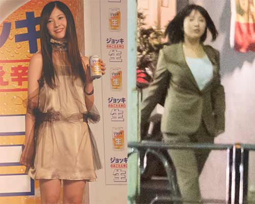 吉高由里子の体型比較