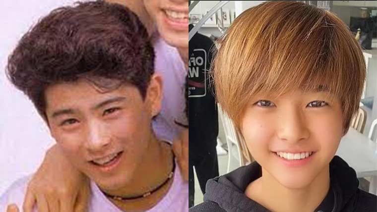 山口達也と息子の笑大郎